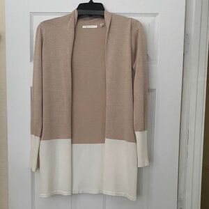 Cyrus Tan and Cream Cardigan